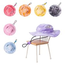 Cat hat with exposed ears cute exposed ears dog summer pet sun protection hat hairless cat and puppy fishing hat