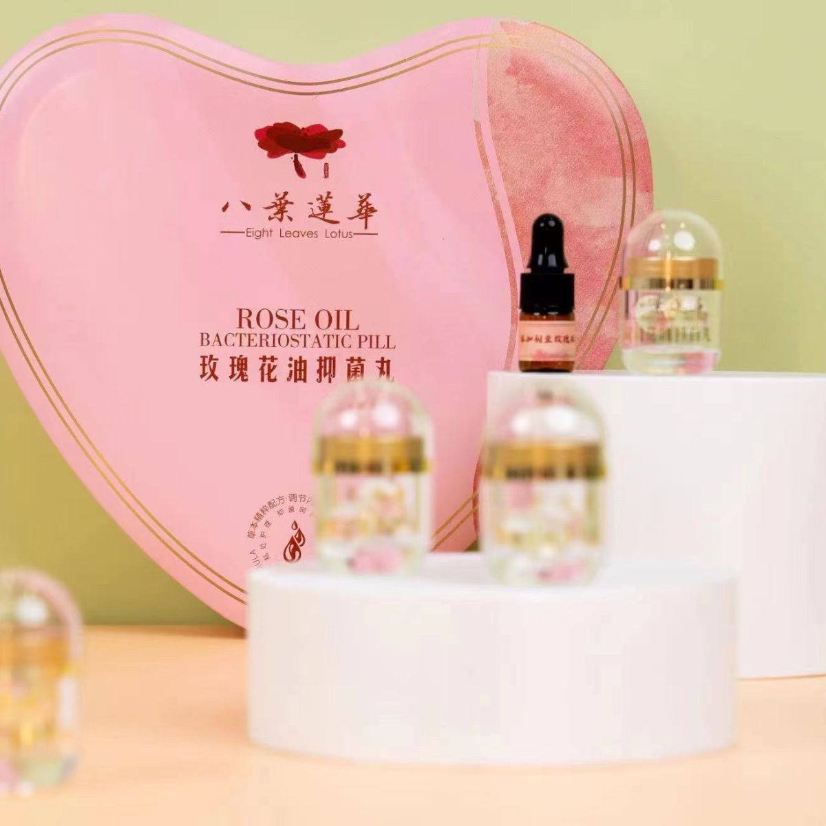 八叶莲华&mdash;玫瑰花油抑丸玫瑰情人荷尔蒙分泌(2盒以上拆盒发)