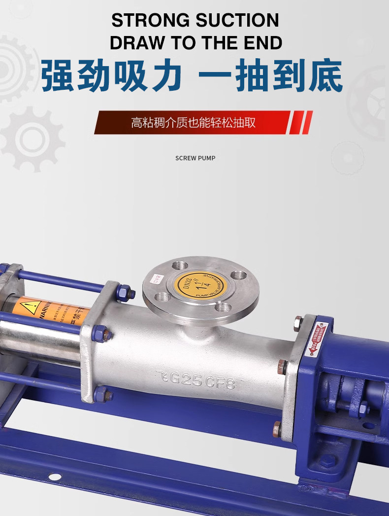 Насос винтовой Yuan Qing He G15-1 без двигателя