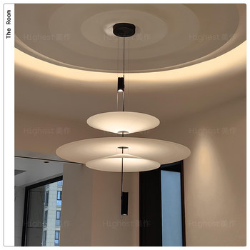 Italian Flamingo Chandelier Restaurant Lamp Designer Creative Bar Ufo Chandelier Art Lighting Fixtures