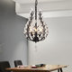 French-Style Light Luxury Crystal Dining Bar Chandelier Black Bedroom Lamp 2026 New Romantic Retro Dining Table Lighting Fixtures