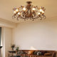 American Retro Ceiling Lamp, French Mid-Century Style, Melard Living Room Lamp, Artistic Light Luxury Bedroom Lamp, High-End Lighting Fixtures
