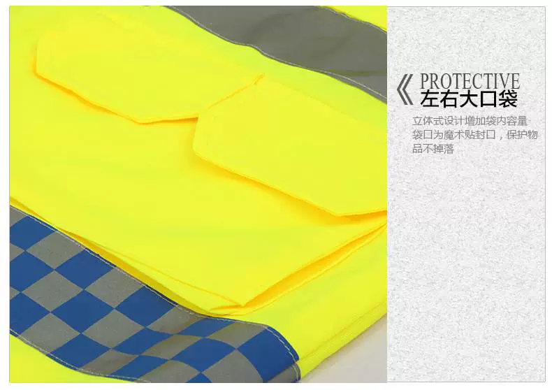 Áo phản quang áo vest kỹ thuật xây dựng quần áo phản quang vệ sinh an toàn vest cưỡi áo phản quang in LOGO áo ghi lê phản quang