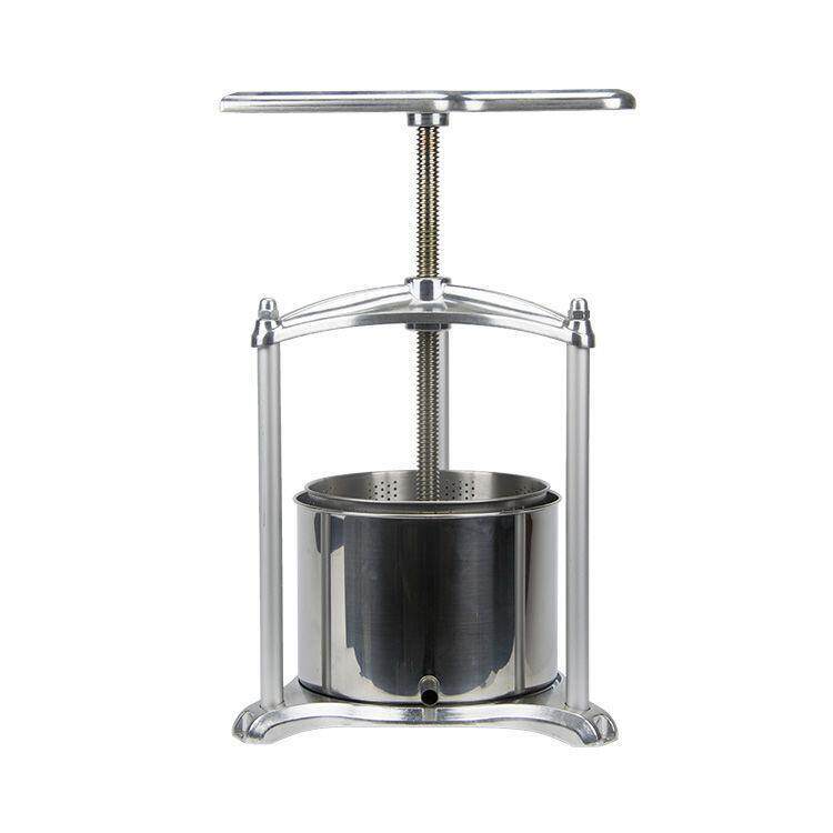 Yijie Metal Wine Press Manual Juice Presser with Pulp and Juice Separation for Pressing Fruit Wine Dregs Hand Presser Yijie Metal Wine Press Manual Juice Presser with Pulp and Juice Separation for Pressing Fruit Wine Dregs Hand Presser