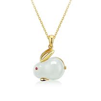 Guangdong Retro Retro Pet Yu Rabbit Series Necklace Bracelet Bracelet Simplifies Chinese style design advanced gift