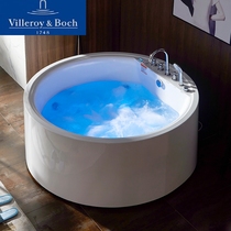 German Villeroy & Boch independent round bathtub hotel engineering couple home bathtub intelligent constant temperature heating 1 2~1
