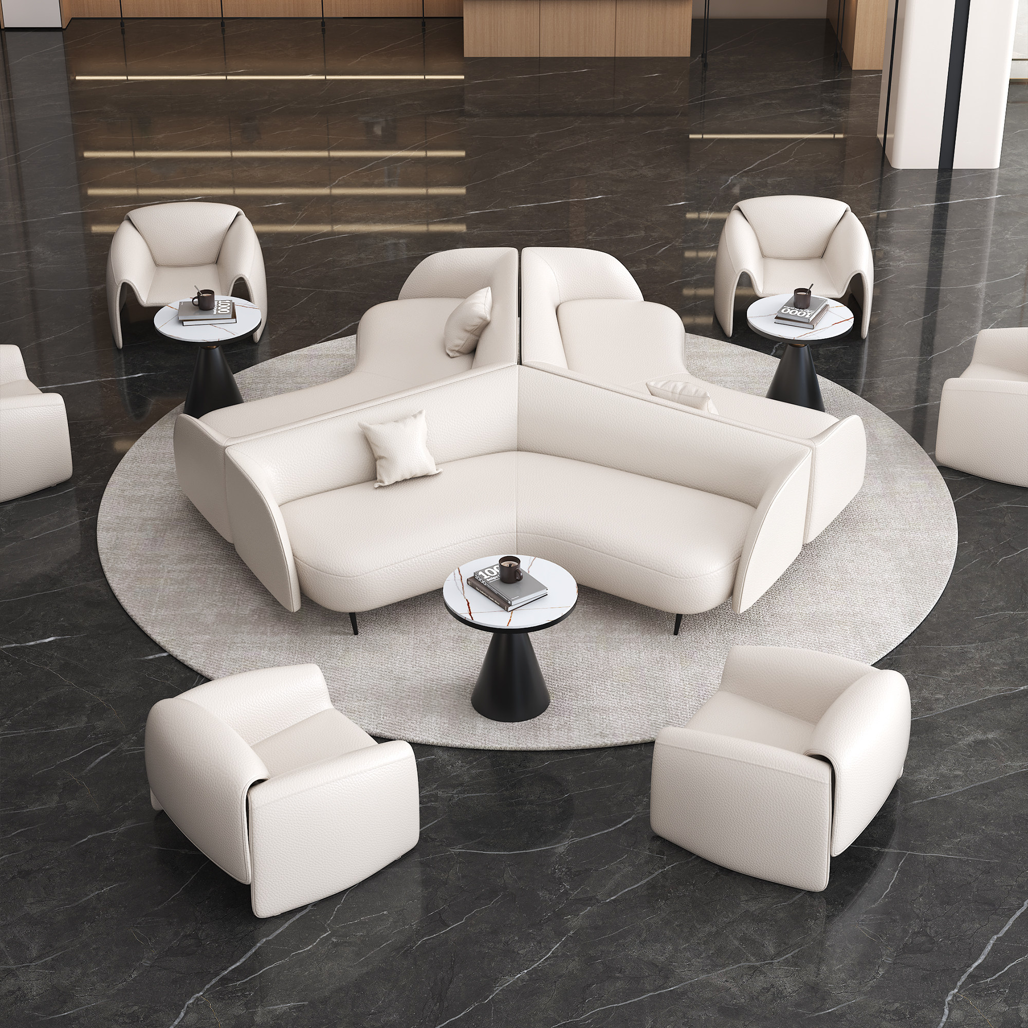 Диван Suitable for sitting 200см техкожа
