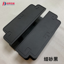 New Chinese style gate handle big pull of imitation antique bronze glass door handle hotel wooden door sliding door handle black armrests