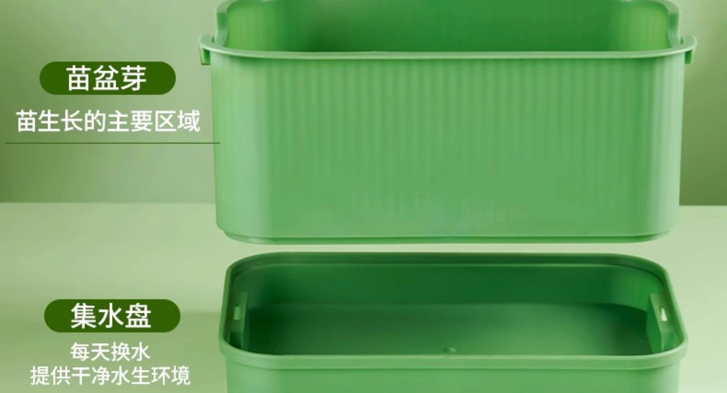 Рассада/питание 育苗盘种植发芽盆大容量家用豆芽机发豆芽专用盆神器生黄绿豆芽罐