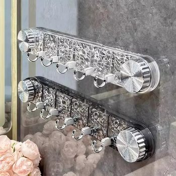 Bathroom suction cup cross-section hook strong load bearing