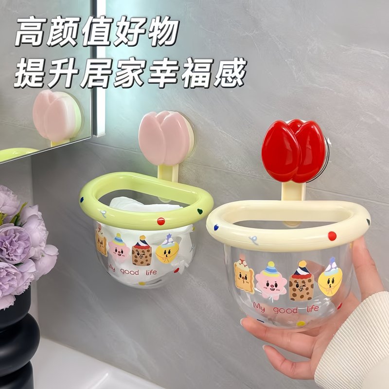 Suction Cup Waste Recycling Face Towel Storage Box Wall-Mounted Toilet Bathroom Sink Bathroom Towel Rack Suction Cup Waste Recycling Face Towel Storage Box Wall-Mounted Toilet Bathroom Sink Bathroom Towel Rack
