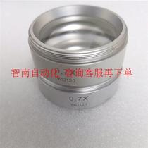0 7X teleconverter body microscope teleconverter WD120 objective lens diameter 48 mm