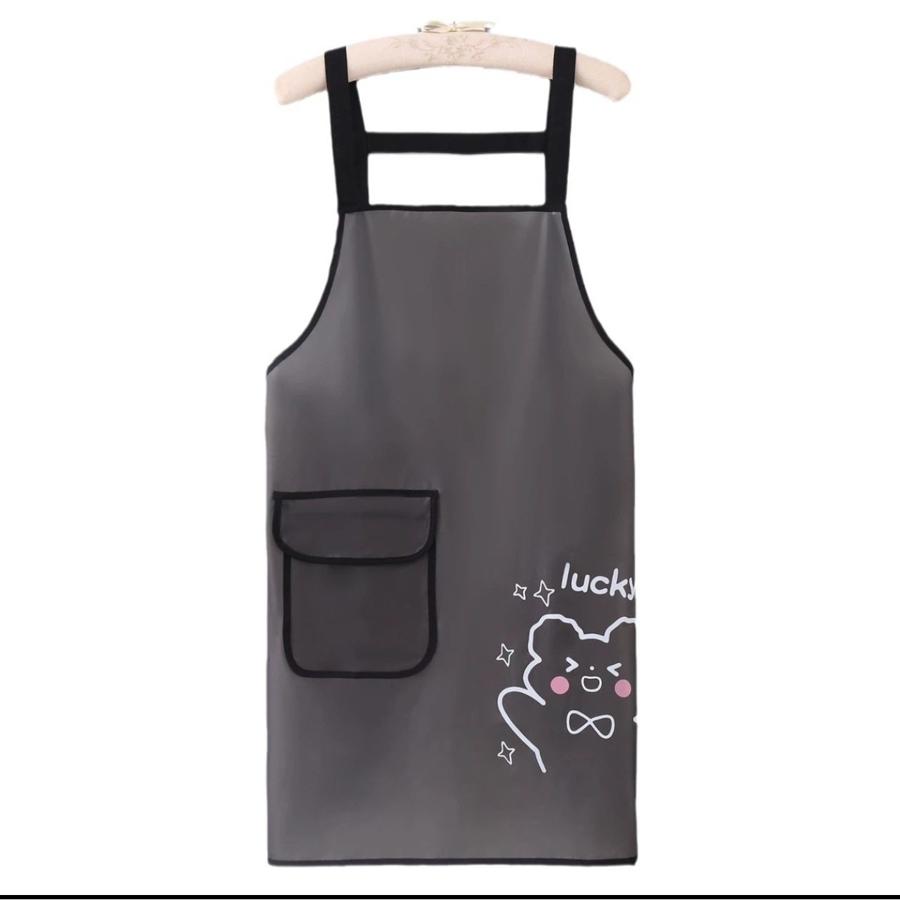 Kitchen Cooking Apron Sleeveless Waterproof Apron Catering Aquatic Products Pet Shop Translucent Tpu No-Wash Work Clothes