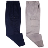 Хлопковые рабочие осенние износостойкие штаны, оверсайз, увеличенная толщина