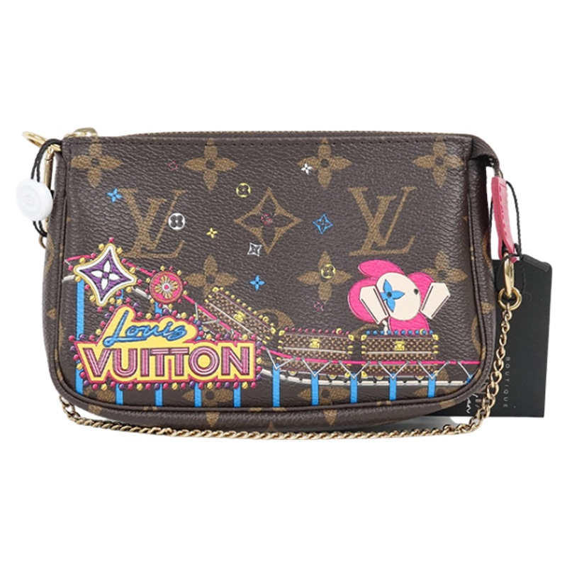 Brand New Lv Louis Vuitton Small Mahjong Monogram Limited Edition Handbag