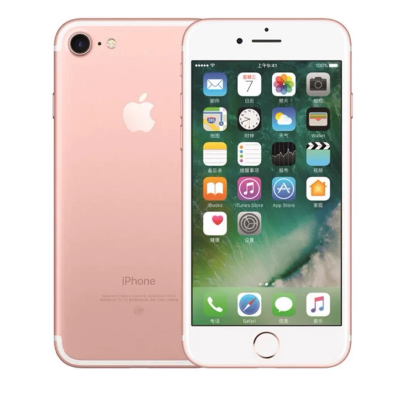 Мобильный телефон (Apple) iPhone 7 — 32/128 ГБ, 4,7" экран, цвета: золото/розовое/серебро/серый