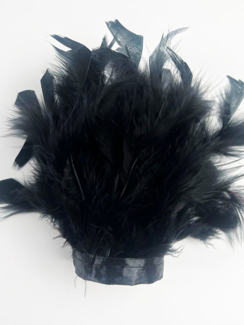 Feather Wristbands, Feather Velcro Sleeves, Feather Bracelets, Dance Festival Supplies, Carnival