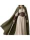 Medieval Ranger Cloak - Linen, 6 Color Options, Medieval Shawl Cloak, Hooded Cloak (Sold Separately)