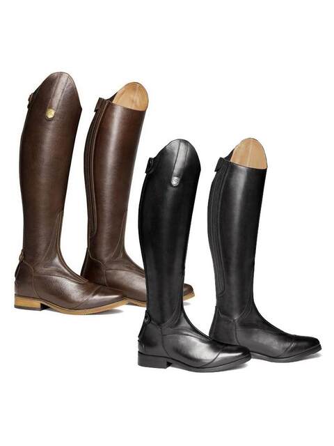 2025 New European and American Style Solid Color Winter Chunky Heel Pu Unisex Round Toe Versatile Riding Boots Women's Boots High Boots