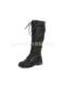 Wish's Popular Export European and American Style Round-Toe Mid-Heel Lace-Up Over-The-Knee Boots with Side Zipper, Large Size Women's Boots