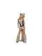 Cosplay Halloween Party Costume Leopard Print with Big Tail Wolf Game Costume Cat Girl Role Play European and American Uniform