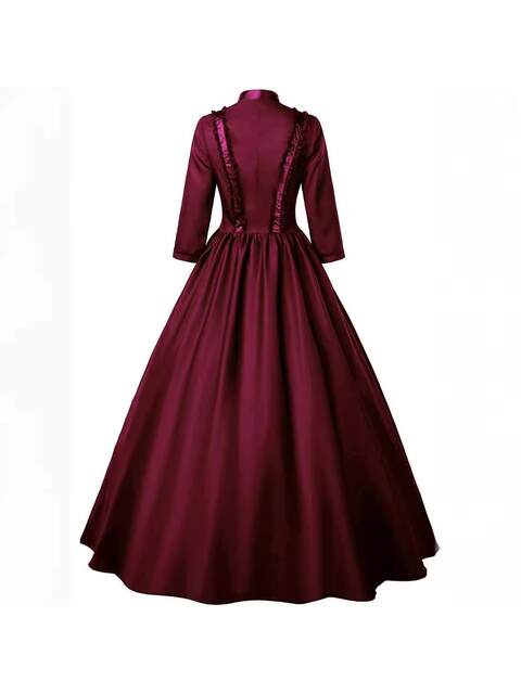 Medieval Gothic Victorian Dress Renaissance Dress Queen Masquerade Costume