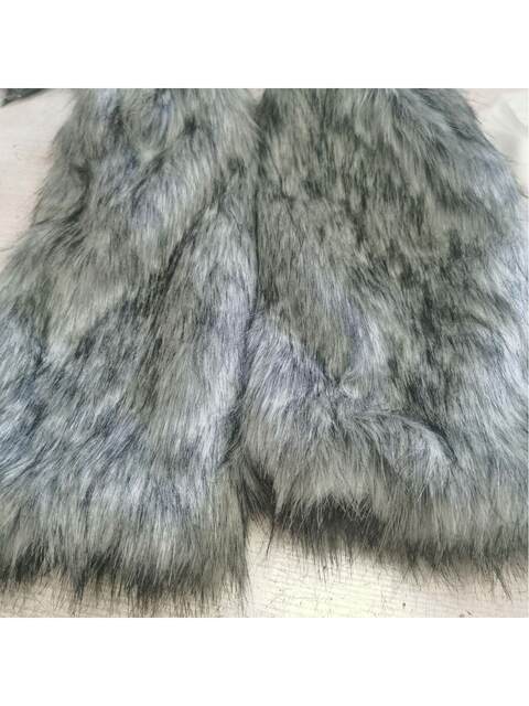 Faux Fur Boot Covers, Faux Fur Short Sock Covers, Shoe Covers, Leg Warmers, Long Shoe Covers, Slouch Socks, Leg Warmers, Long Fur