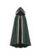 Halloween European and American Style Retro Pastoral Ribbon-Edged Hooded Cape Lace-Up Cloak Anime Costume Role-Playing Outfit