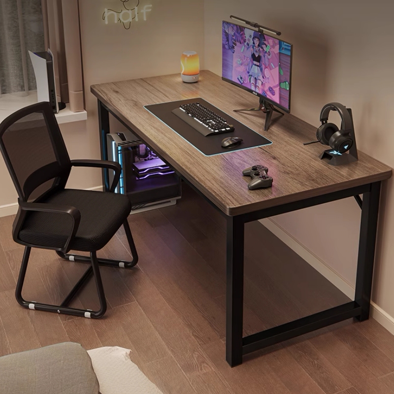 Computer Desk Desktop Home Office Desk E-Sports Game Table Simple Rental Bedroom Small Desk Study Table and Chair