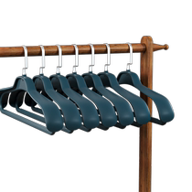 Fajieno broad-shouldered clothes hanger home anti-slip seamless clothes hanger can not afford to wrap suit coats traceless clothes rack 884