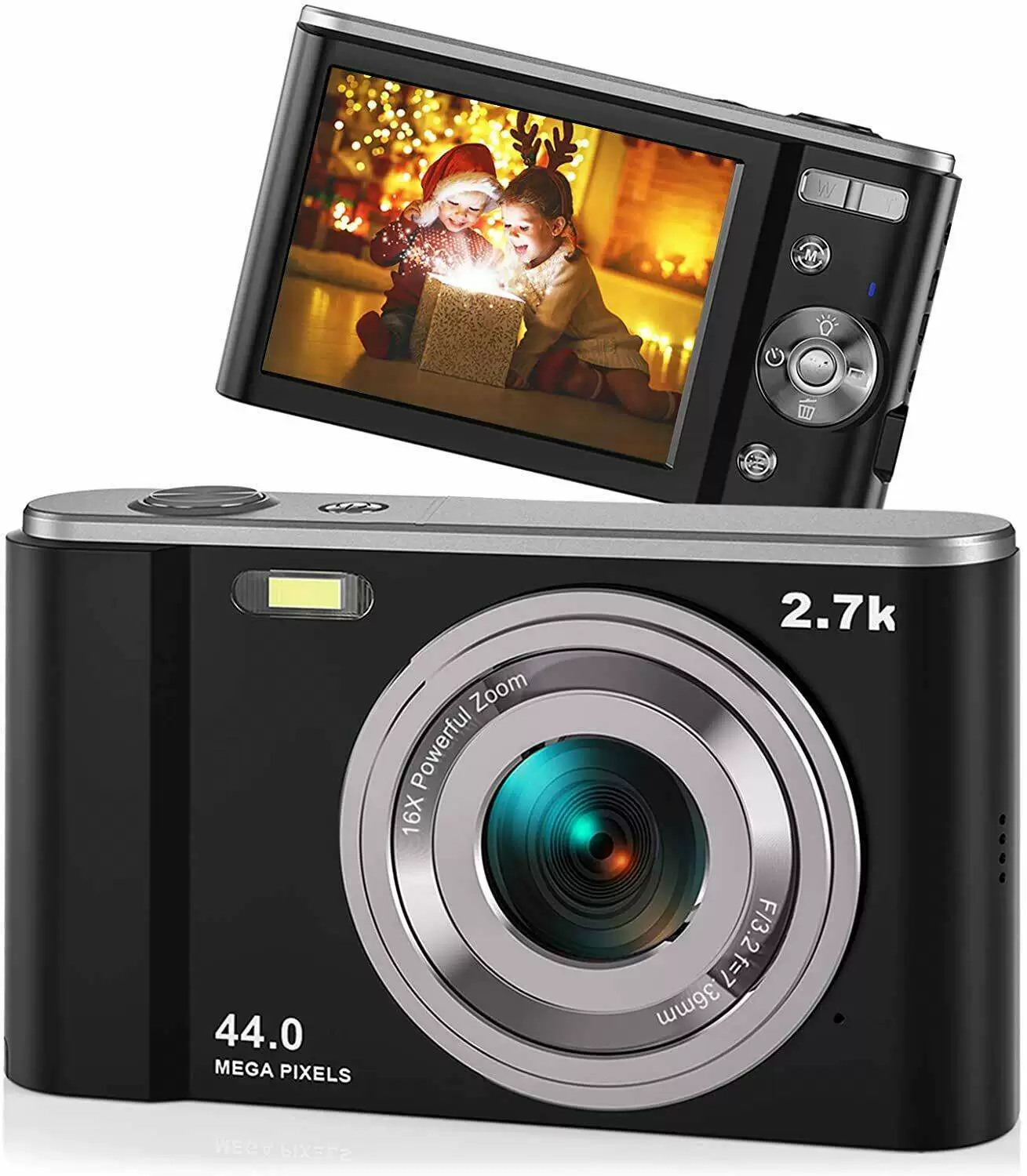 44MP маленькая цифровая камера 2.7K 2.88-дюймовый IPS-экран 16x зум
