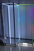 Door frame stage bar luminous jumping stage point jumping platform LED fantasy remote control point stage four-dimensional frame leading stage