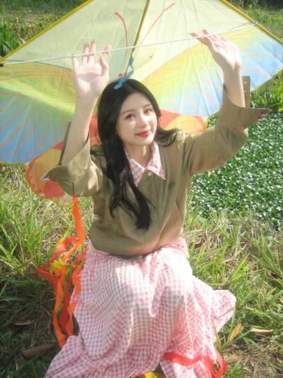 蝴蝶风筝大人专用高颜值春游野餐氛围感拍照道具微风易飞超大巨型