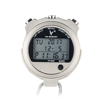 Tianfu stopwatch timer TF100F three-row 100-channel stopwatch 100-second countdown electronic stopwatch movement