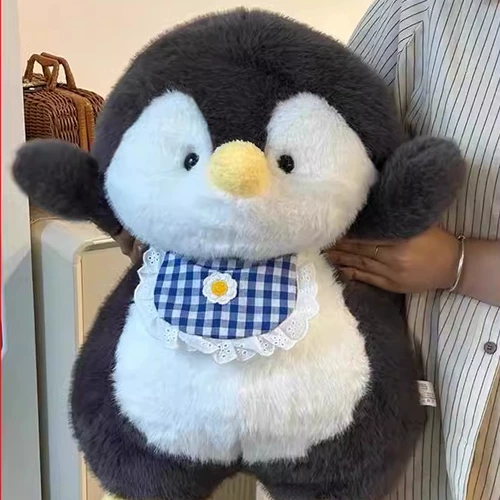 Плюшевая милая подушка для сна, игрушка, детская тряпичная кукла, пингвин, подарок на день рождения