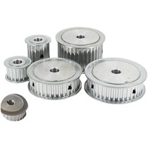 New aluminum alloy P-AF-S5M 38 tooth synchronization wheel diameter 59 52 slot width 3 6mm total thickness 4 0 round hole