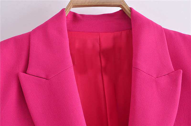 Весенний новый тонкий повседневный пиджак на пуговицах 2756707              