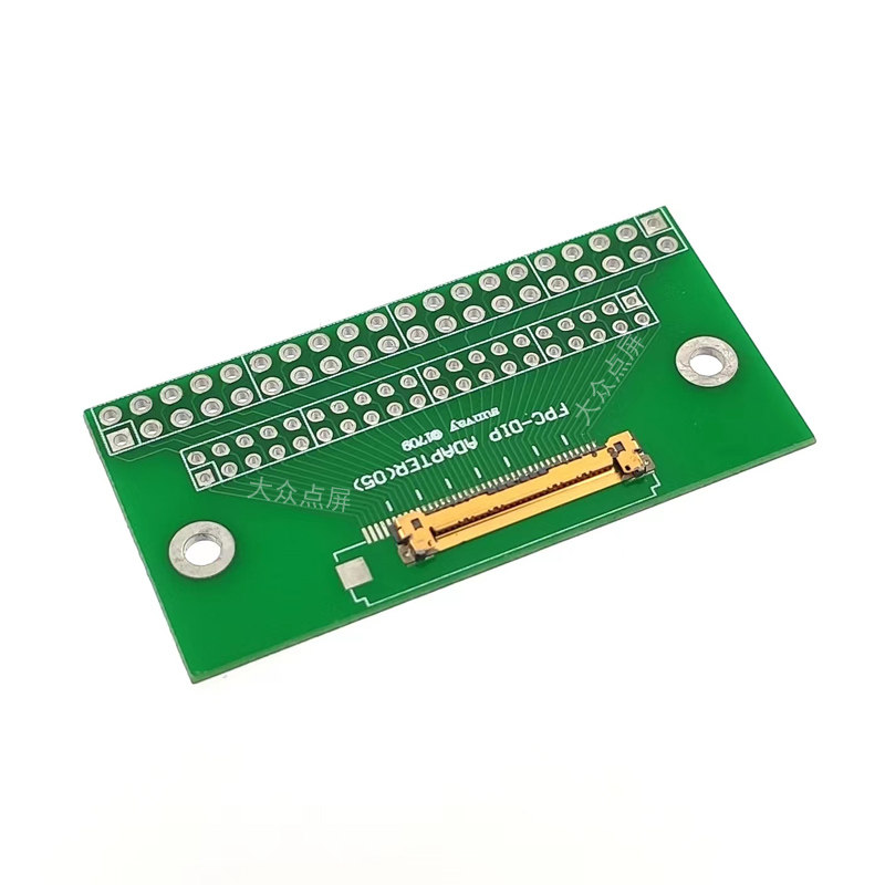 I-PEX 20455 30P/40P軟排線0.5mm轉2.0/2.54轉接板液晶屏線測試板-淘寶