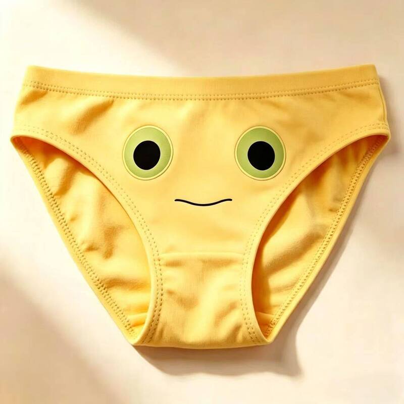 Milk Dragon Underwear Is Lightweight, Breathable, Skin-Friendly, and Fits Snugly. It Features a Healing Milk Dragon Smiley Face Pattern Print. Women's Underwear with Cartoon Print Milk Dragon Underwear Is Lightweight, Breathable, Skin-Friendly, and Fits Snugly. It Features a Healing Milk Dragon Smiley Face Pattern Print. Women's Underwear with Cartoon Print