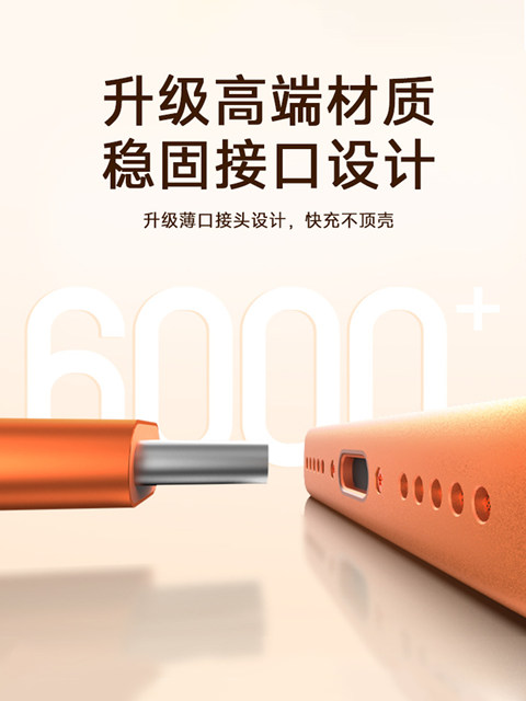 Super Fast Charging 3A Dual Type-C Data Cable, Ultra-Thin Braided Flat Cable, Suitable for Apple 17 Mobile Phones, Huawei Fast Charging Pd65W, Suitable for iPad and Laptop Charging and Data Transfer, Anti-Breakage and Anti-Falling