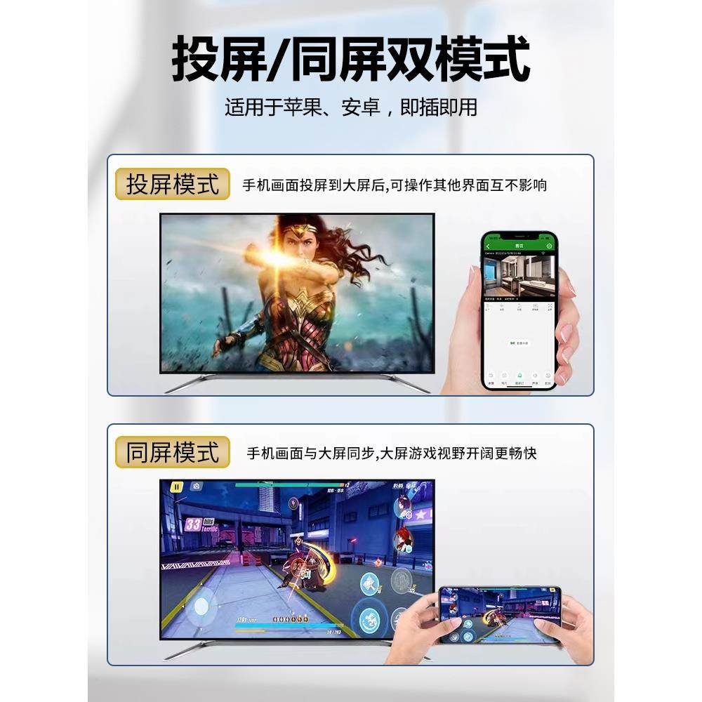 手机直连投影仪?别被“4K同屏”营销骗了,实测福禄猪投屏器的物理层真相_手机用品_淘宝数码网