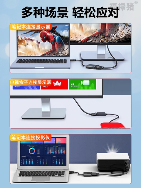 HDMI to Vga Adapter High-Definition Cable Tv Projector Video Converter with 3.5mm Audio + Power Supply Vga Male Connection for Laptop Desktop Computer Monitor HDMI Adapter Cable