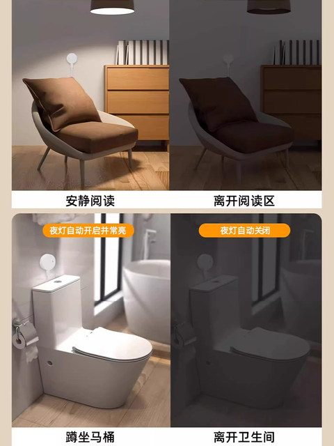 Bluetooth Mesh Light Sensor Smart Device Linkage Has Been Integrated into Mijia Ceiling-Mounted Smart Human Presence Sensor Millimeter-Wave Radar with a Detection Range of 10m Has Been Integrated into Mijia Bluetooth Mesh