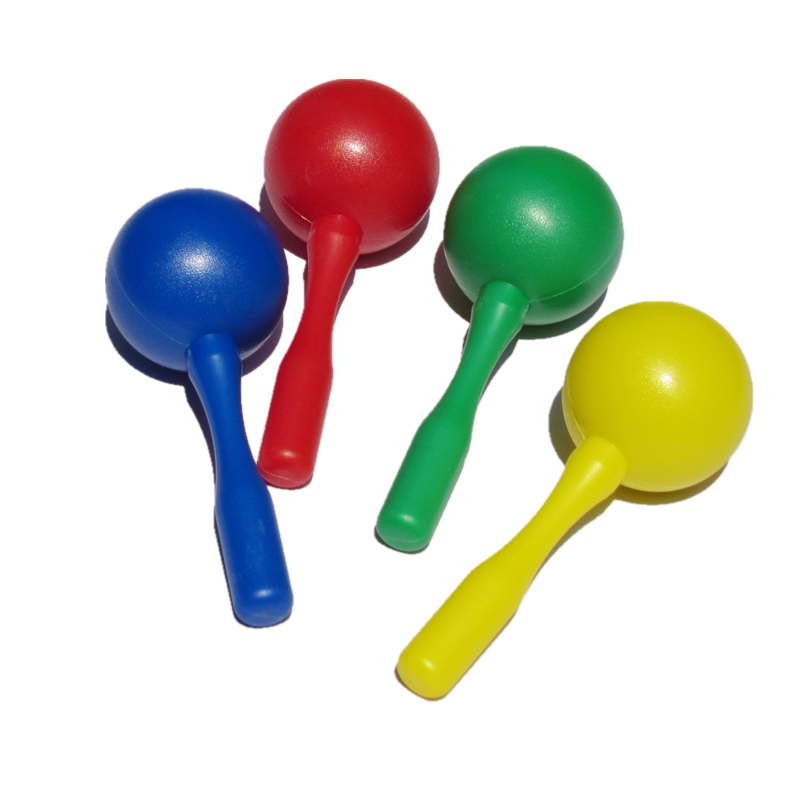 Orff percussion instrument sand hammer large plastic sandball School will operate KTV sand hammer foreign trade model strong