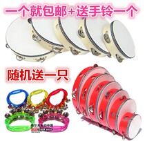 Northern Dance Exam grade ORF Tambourine Childrens dance Percussion Sheepskin hand Drummer beat drum Wooden toy