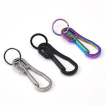 Metal Keyring  Stainless Steel Keychain Key Holder Belt