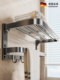 German High-End Perforated 304 Stainless Steel Towel Rack Bathroom Towel Rack Hanging Rack Toilet Bathroom Storage Rack