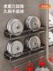 Bathroom Storage Rack, No-Drill Wall-Mounted Bathroom Toilet Washbasin Storage Shelf
