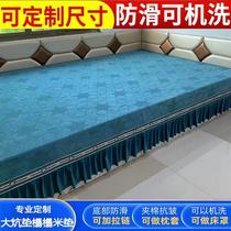 Customized bed cover tatami anti-slip removable bed cover large velvet high-end chenille all-season style Northeast baby bed sheet