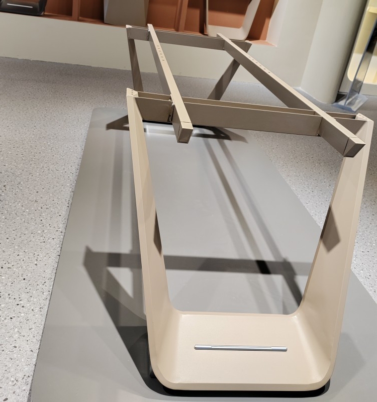 Furniture Executive Desk Office Desk Bracket Legs Steel Frame Legs Bracket Stand Tabletop Lacquered Iron Office Desk Steel Frame